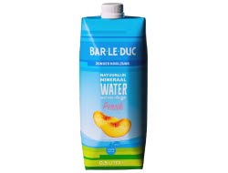 Bar le Duc Mineralwasserpfirsich 50 cl pro Packung, Tablett 12 Packungen von Bar le Duc