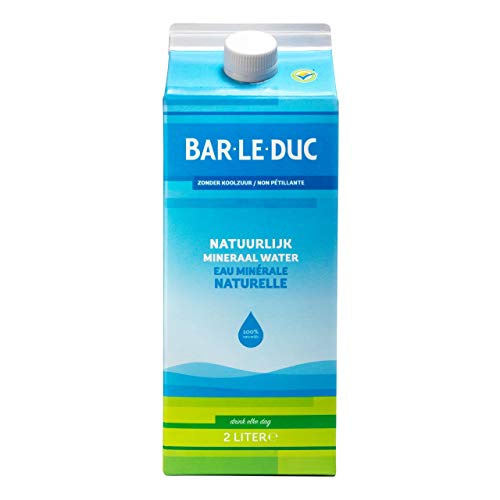 Bar-le-Duc Natürliches Mineralwasser mit Kohlensäure 6 Packungen x 2 Liter von Bar-le-Duc