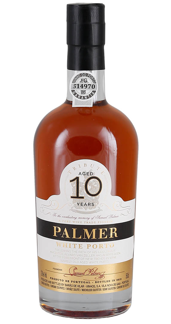 (0,5 L) Palmer 10 Years Old White Port von Barão de Vilar