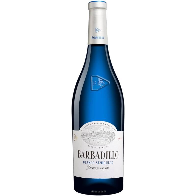 Barbadillo Blanco Semi Dulce 2022  0.75L 11.5% Vol. Weißwein Lieblich aus Spanien von Barbadillo