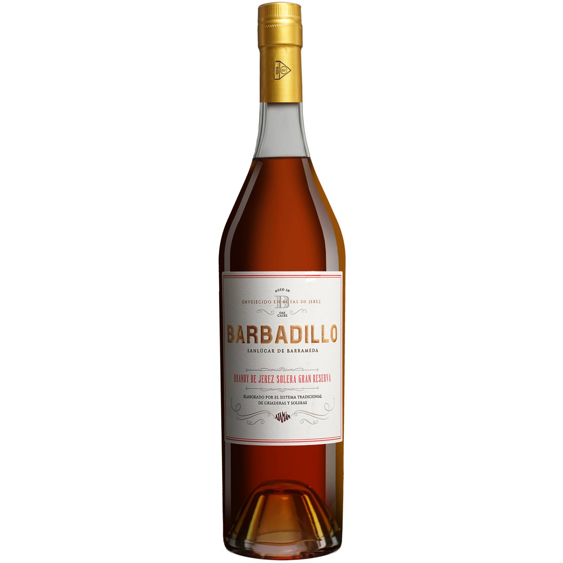 Brandy Barbadillo Solera Gran Reserva - 0,5 L. 0.5L 40% Vol. Brandy aus Spanien Brandy Barbadillo Solera Gran Reserva - 0,5 L. 0.5L 40% Vol. Brandy aus Spanien von Barbadillo