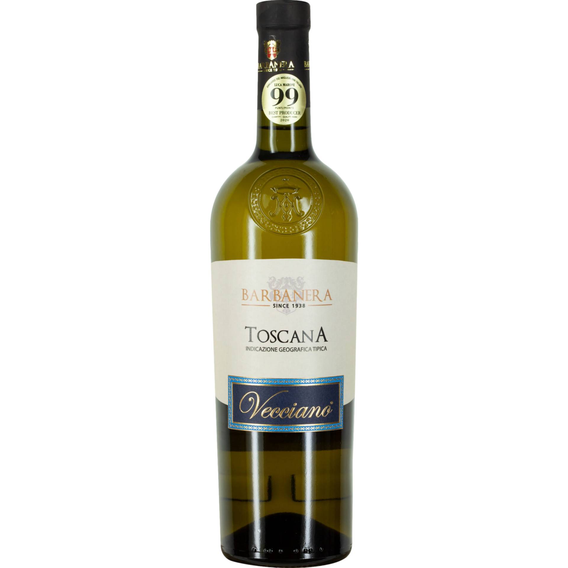 Barbanera Vecciano Bianco, Toscana IGT, Toskana, 2021, Weißwein Barbanera Vecciano Bianco, Toscana IGT, Toskana, 2021, Weißwein von Barbanera Srl, Via del Palazzone 4, I-53040 Cetona