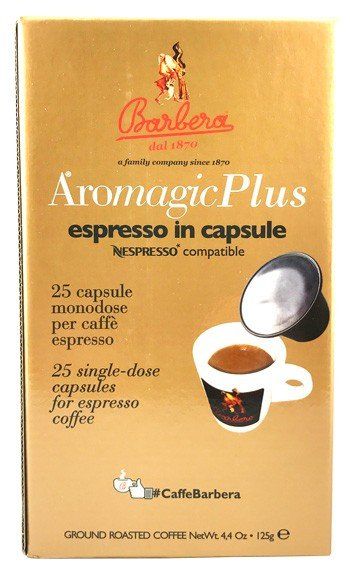 Barbera Aromagic Plus Nespresso®* kompatible Kapseln von Barbera Caffè