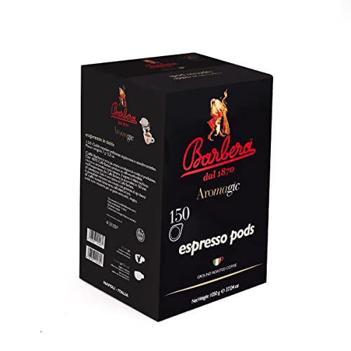 Caffè Barbera - Aromagic 150 kompostierbare Pads - ESE System - Gemahlene Kaffeemischung - Intensiv Caffè Barbera - Aromagic 150 kompostierbare Pads - ESE System - Gemahlene Kaffeemischung - Intensiv von Barbera