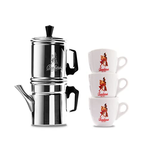 Caffè Barbera - Neapolitanische Mokka + Barbera Dose 250g gemahlen + Tassen Caffè Barbera - Neapolitanische Mokka + Barbera Dose 250g gemahlen + Tassen von Barbera