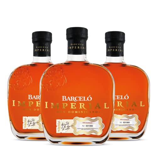 RON BARCELÓ IMPERIAL RON DOMINICANO Rum (3x0,7l) 38% vol - in Geschenkverpackung - Vielfach preisgekrönter, aromatischer Rum, blended in der Dominikanischen Republik RON BARCELÓ IMPERIAL RON DOMINICANO Rum (3x0,7l) 38% vol - in Geschenkverpackung - Vielfach preisgekrönter, aromatischer Rum, blended in der Dominikanischen Republik von Ron Barceló