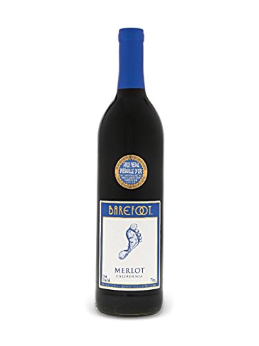 6x 0,75l - Barefoot - Merlot - Kalifornien - Rotwein trocken von Barefoot