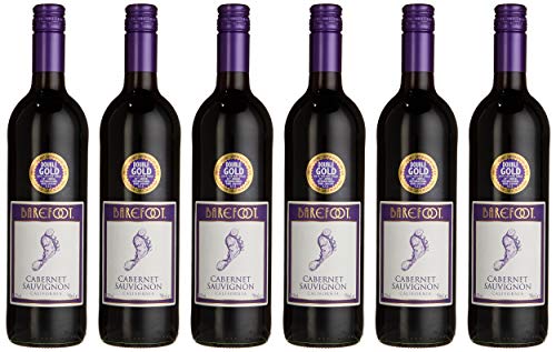 Barefoot Cabernet Sauvignon Halbtrocken (6 x 0.75 l) von Barefoot