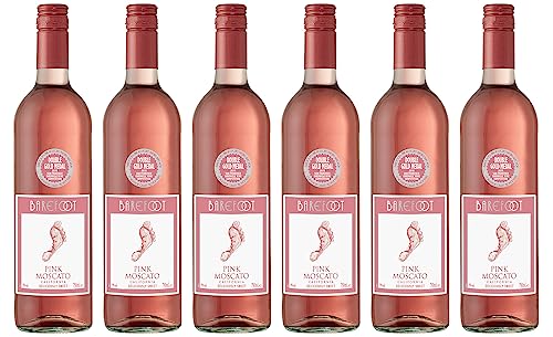 Barefoot Pink Moscato Non Vintage 75 cl (Case of 6) von Barefoot