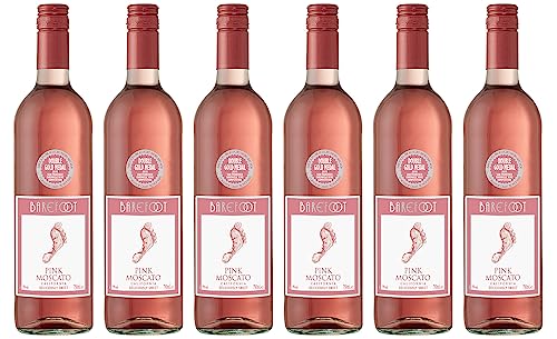 Barefoot Pink Moscato Non Vintage 75 cl (Case of 6) von Barefoot