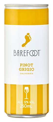 Barefoot Pinot Grigio Dose halbtrocken (6 x 0.25 l) von Barefoot