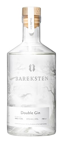 Bareksten | Double Gin | 700 ml | norwegischer Gin | Wacholder und 8 weitere Botanicals | würziger Geschmack mit fruchtigen Noten | Wacholderaromen von Bareksten