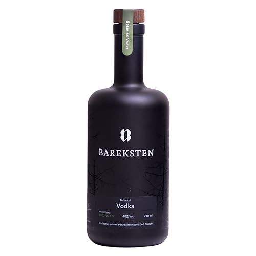 Bareksten | Botanical Vodka | Hergestellt in Norwegen | Delikate Aromatik und erfrischender Finish | Produziert mit lokalen Zutaten aus der Region Bergen | 1x 700ml | 40% vol. von Bareksten