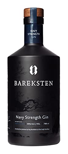 Bareksten | Navy Strength Gin | 700 ml | norwegischer Gin | authentisch norwegische Zutaten | erdig - fruchtiger Charakter | Noten von Wacholder | vollmundiger Geschmack von Bareksten