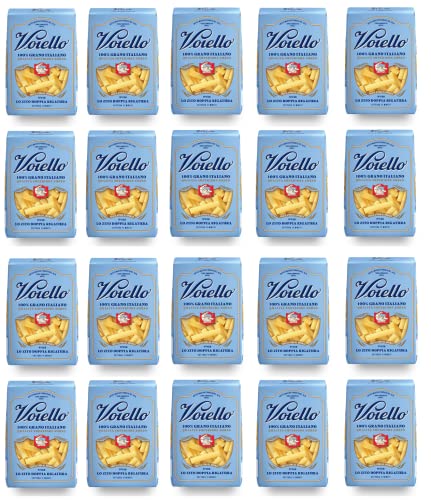 20x Voiello Lo Zito Doppia Rigatura n°128 Pasta 100% Italienischer Weizen 500g Teigwaren aus Hartweizengrieß Bronze-Zeichnung 20x Voiello Lo Zito Doppia Rigatura n°128 Pasta 100% Italienischer Weizen 500g Teigwaren aus Hartweizengrieß Bronze-Zeichnung von Barilla G. e R. Fratelli