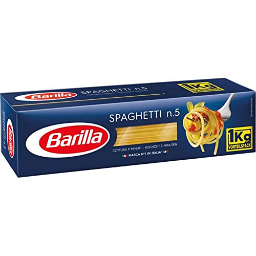 Barilla Pasta Barilla Spaghetti No.5 1 kg (6er-Set) von Poiget