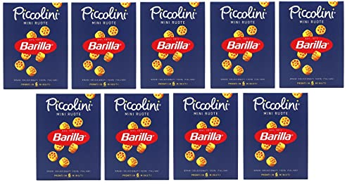 Barilla Piccolini Mini Ruote 9 x 500g = 4500g Teigwaren aus Hartweizengrieß Barilla Piccolini Mini Ruote 9 x 500g = 4500g Teigwaren aus Hartweizengrieß von Barilla Piccolini Mini