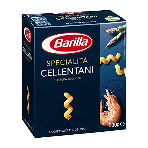 10 x Barilla Specialità Cellentani Italienisch Italian Pasta di grano duro Nudeln 500gr von Barilla