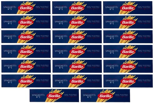 10Kg - 20 x 500g Pasta Barilla Spaghetti Nr. 5 italienisch Nudeln (500g pack each) von Grace nnvg