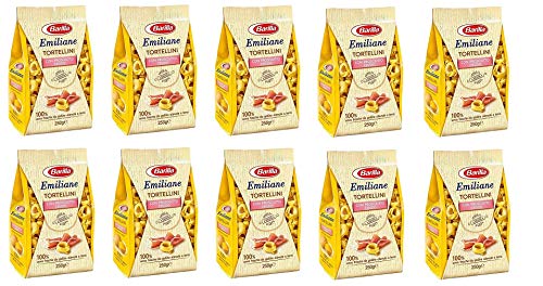 10x Barilla Emiliane Tortellini all'uovo mit rohem Schinken Nudeln mit ei 250g 10x Barilla Emiliane Tortellini all'uovo mit rohem Schinken Nudeln mit ei 250g von Barilla