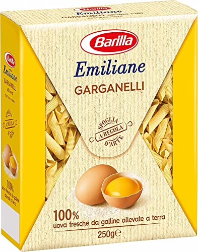 10x Barilla Pasta all'Uovo Emiliane Garganelli n° 180 Nudeln mit ei 250g von Barilla