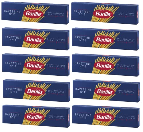 10x Pasta Barilla Bavettine Nr. 11 italienisch Nudeln 500 g pack 10x Pasta Barilla Bavettine Nr. 11 italienisch Nudeln 500 g pack von Barilla