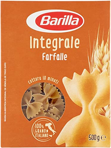 10x Pasta Barilla Farfalle integrali Vollkorn italienisch Nudeln 500g pack von Barilla