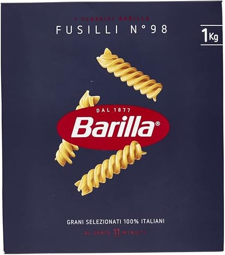 10x Pasta Barilla Fusilli Nr. 98 italienisch Nudeln 500 g pack 10x Pasta Barilla Fusilli Nr. 98 italienisch Nudeln 500 g pack von Barilla