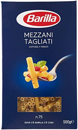 10x Pasta Barilla Mezzani tagliati Nr. 75 italienisch Nudeln 500 g pack 10x Pasta Barilla Mezzani tagliati Nr. 75 italienisch Nudeln 500 g pack von Barilla