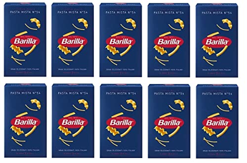 10x Pasta Barilla Pasta mista Nr. 54 italienisch Nudeln 500 g pack 10x Pasta Barilla Pasta mista Nr. 54 italienisch Nudeln 500 g pack von Barilla