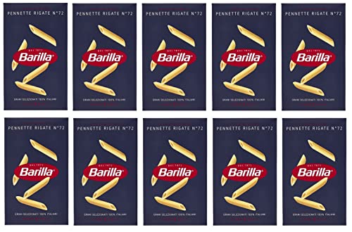 10x Pasta Barilla Pennette rigate Nr. 72 italienisch Nudeln 500 g pack 10x Pasta Barilla Pennette rigate Nr. 72 italienisch Nudeln 500 g pack von Barilla