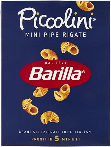 10x Pasta Barilla Piccolini mini pipe rigate Nudeln 500 g pack von Barilla