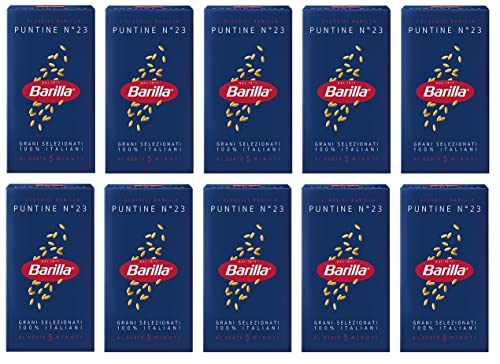10x Pasta Barilla Puntine Nr. 23 italienisch Nudeln 500 g pack 10x Pasta Barilla Puntine Nr. 23 italienisch Nudeln 500 g pack von Barilla