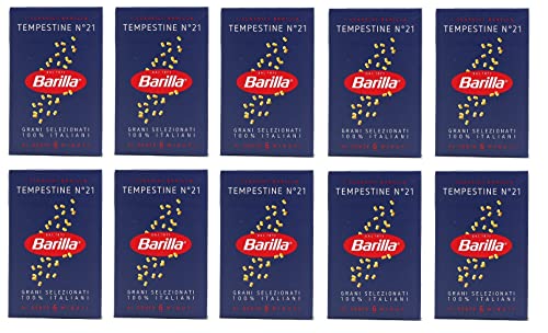 10x Pasta Barilla Tempestine Nr. 21 italienisch Nudeln 500 g pack 10x Pasta Barilla Tempestine Nr. 21 italienisch Nudeln 500 g pack von Barilla