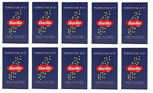 10x Pasta Barilla Tempestine Nr. 21 italienisch Nudeln 500 g pack von Barilla