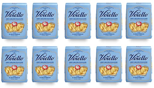 10x Voiello Il Gran Fusillo n°180 Pasta 100% Italienischer Weizen 500g Bronze-Zeichnung 10x Voiello Il Gran Fusillo n°180 Pasta 100% Italienischer Weizen 500g Bronze-Zeichnung von Barilla