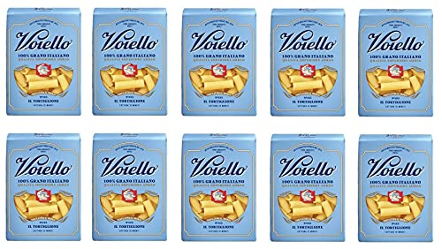 10x Voiello Il Tortiglione n°125 Pasta 100% Italienischer Weizen 500g Teigwaren aus Hartweizengrieß Bronze-Zeichnung von Barilla