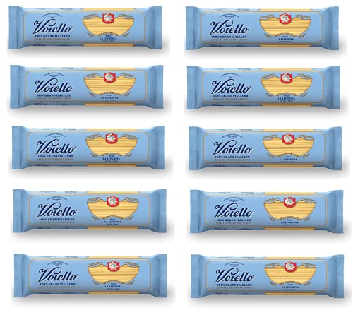 10x Voiello La Linguina n°112 Pasta 100% Italienischer Weizen 500g Teigwaren aus Hartweizengrieß Bronze-Zeichnung 10x Voiello La Linguina n°112 Pasta 100% Italienischer Weizen 500g Teigwaren aus Hartweizengrieß Bronze-Zeichnung von Barilla