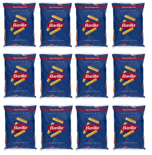 12x Barilla Pasta Fusilli N.98 100% Italienischer Weizen Italienisch Nudeln 1Kg + Italian Gourmet Polpa 400g 12x Barilla Pasta Fusilli N.98 100% Italienischer Weizen Italienisch Nudeln 1Kg + Italian Gourmet Polpa 400g von Barilla