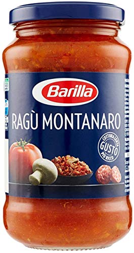 12x Barilla Ragù Montanaro pastasauce tomatensauce mit Pilze 400g aus italien von Barilla