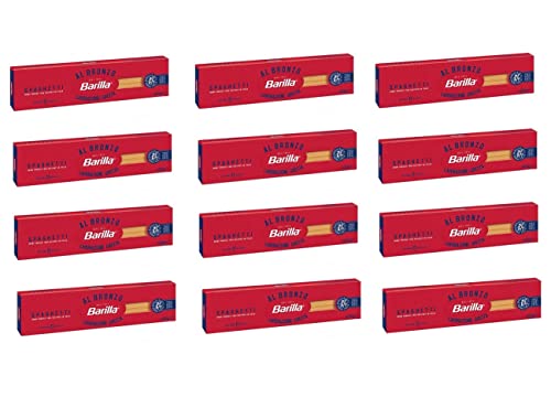 12x Barilla Spaghetti al Bronzo Bronze Gezogene Pasta 400g Rohe Verarbeitungsmethode 12x Barilla Spaghetti al Bronzo Bronze Gezogene Pasta 400g Rohe Verarbeitungsmethode von Barilla