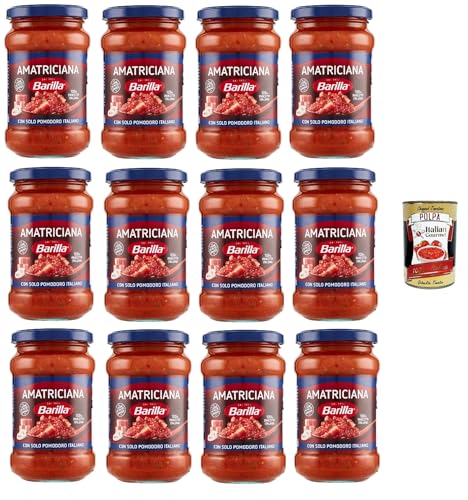 12x Barilla Sugo Amatriciana Tomatensauce mit Speck und Chili Pasta sauce 400g aus italian 12x Barilla Sugo Amatriciana Tomatensauce mit Speck und Chili Pasta sauce 400g aus italian von Barilla