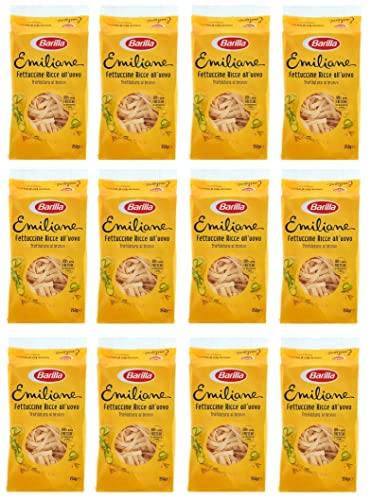 12x Pasta Barilla Emiliane 100% Italienisch Fettuccine Ricce all'Uovo n°275 Nudeln mit Ei 250g 12x Pasta Barilla Emiliane 100% Italienisch Fettuccine Ricce all'Uovo n°275 Nudeln mit Ei 250g von Barilla
