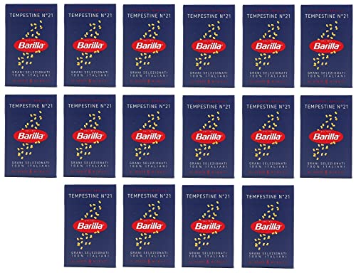 16x Pasta Barilla Tempestine Nr. 21 italienisch Nudeln 500g pack 16x Pasta Barilla Tempestine Nr. 21 italienisch Nudeln 500g pack von Barilla