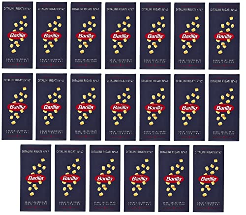 20x Pasta Barilla Ditalini Rigati N° 47 kurze Pasta 500g pack 100% italienisch 20x Pasta Barilla Ditalini Rigati N° 47 kurze Pasta 500g pack 100% italienisch von Barilla