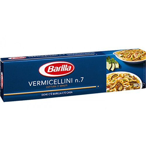 20x Pasta Barilla Vermicellini Nr. 7 italienisch Nudeln 500 g pack spaghetti 20x Pasta Barilla Vermicellini Nr. 7 italienisch Nudeln 500 g pack spaghetti von Barilla