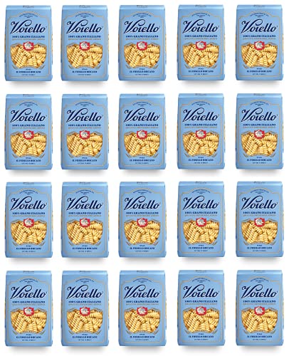20x Voiello Il Fusillo Bucato n°145 Pasta 100% Italienischer Weizen 500g Teigwaren aus Hartweizengrieß Bronze-Zeichnung 20x Voiello Il Fusillo Bucato n°145 Pasta 100% Italienischer Weizen 500g Teigwaren aus Hartweizengrieß Bronze-Zeichnung von Barilla
