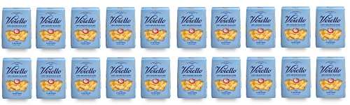 20x Voiello Il Rigatone n°124 Pasta 100% Italienischer Weizen 500g Teigwaren aus Hartweizengrieß Bronze-Zeichnung von Barilla