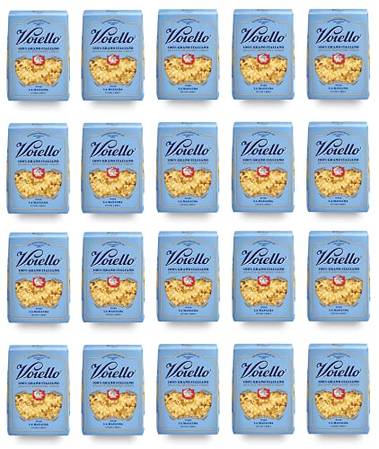 20x Voiello La Mafalda n°140 Pasta 100% Italienischer Weizen 500g Teigwaren aus Hartweizengrieß Bronze-Zeichnung 20x Voiello La Mafalda n°140 Pasta 100% Italienischer Weizen 500g Teigwaren aus Hartweizengrieß Bronze-Zeichnung von Barilla