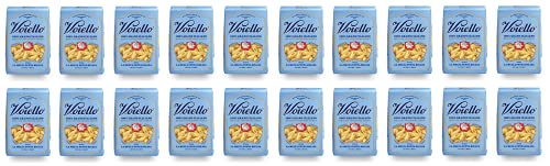 20x Voiello La Mezza Penna Rigata n°154 Pasta 100% Italienischer Weizen 500g Teigwaren aus Hartweizengrieß Bronze-Zeichnung von Barilla